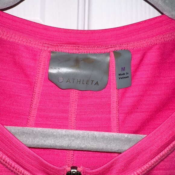 Athleta Women's Pacifica Sleeveless Tank Top Pink Size M - Picture 2 of 5